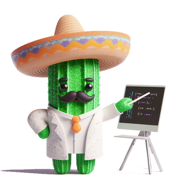 Cactus dando clases de Azure DevOps
